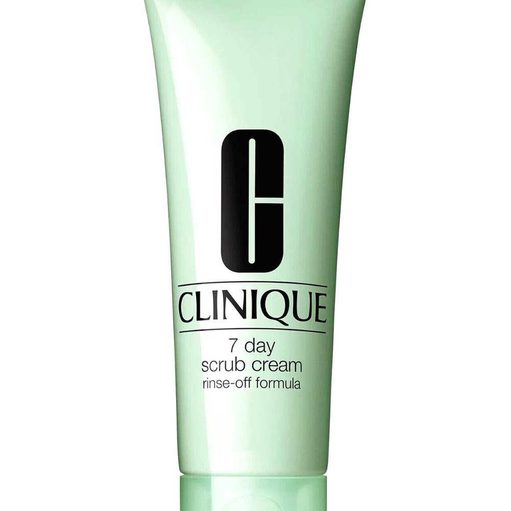CLINIQUE 7 Day Scrub Cream Rinse -Off Formula 8.5 FL. OZ.. Jumbo Size